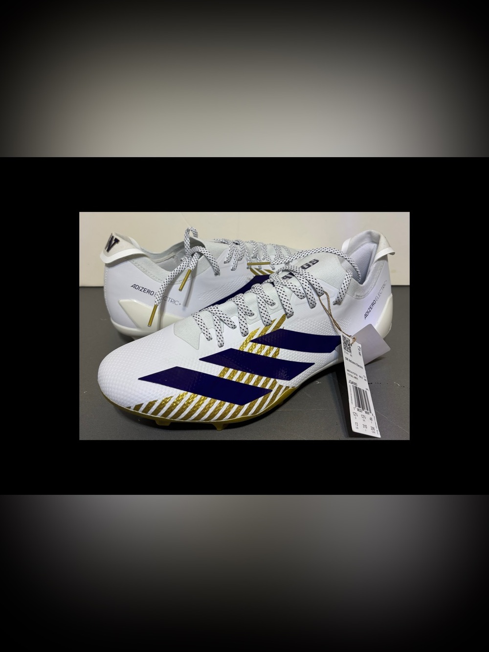 Adidas SM Adizero Electric Washington Huskies Football Cleats Sz 13 New no box!